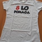 Koszulka wolontariatu 8 LO pomaga