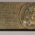 Tablica pmiątkowa na 10 lecie