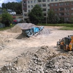 Boisko remont.